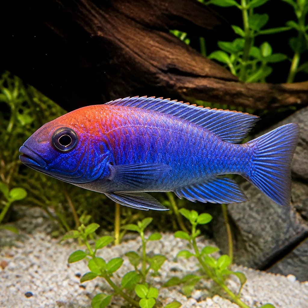 Red Top Likoma Afra Cichlid (Cynotilapia afra Likoma Red Top)