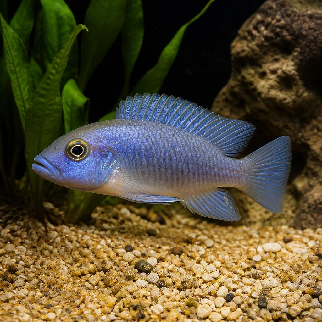 Ocellated Shell-Dweller (Lamprologus ocellatus)