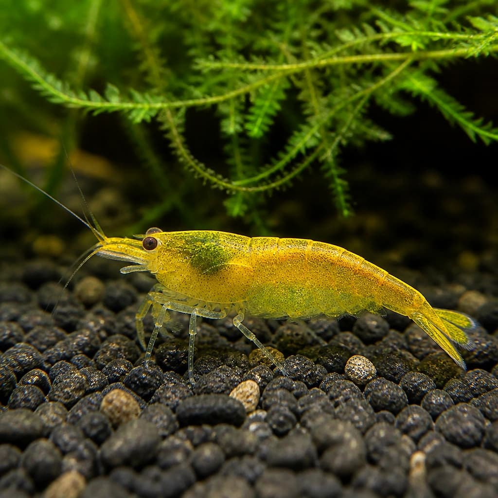 Neocaridina davidi orange green