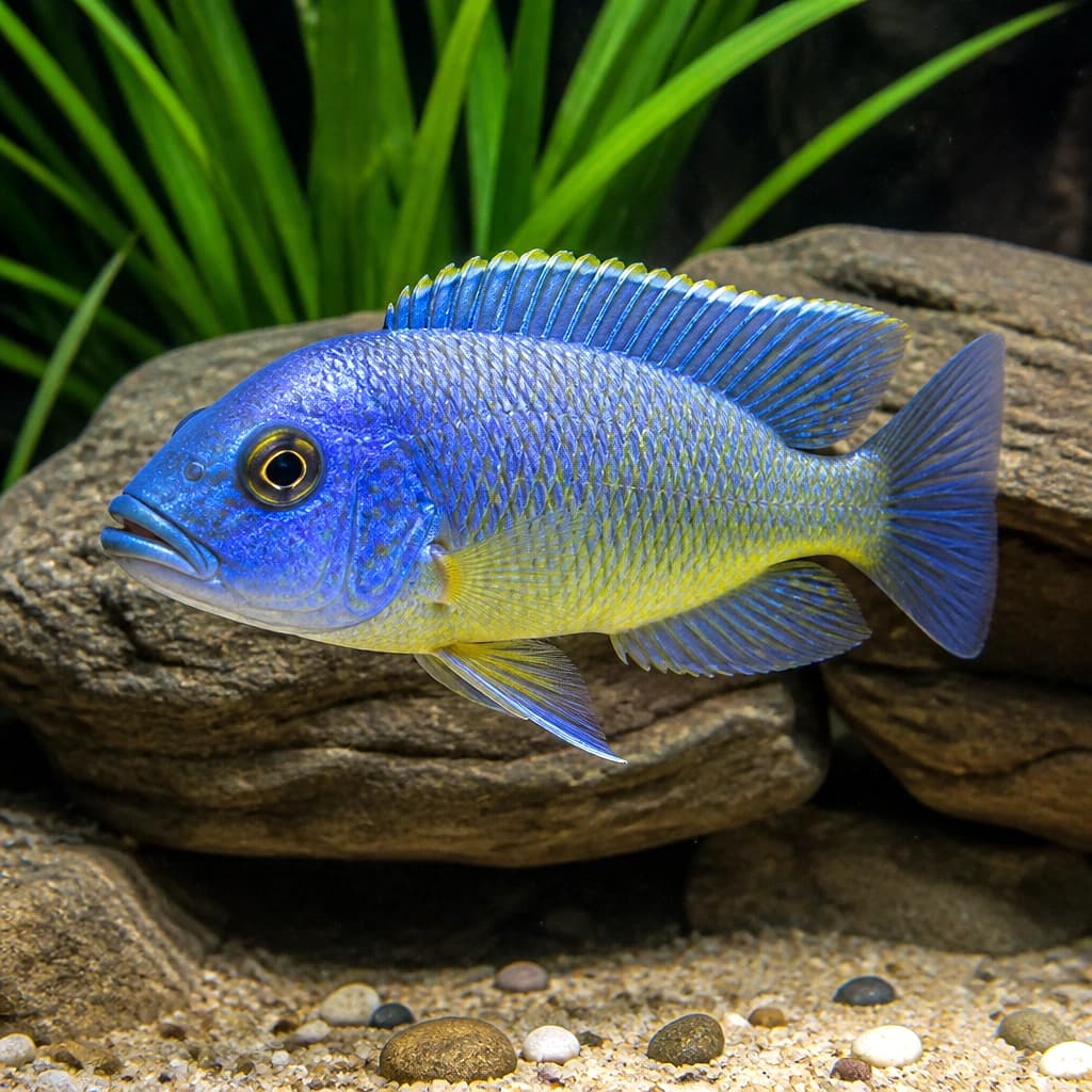 Hertae Hap Cichlid (Protomelas sp. hertae) Lake Malawi hap