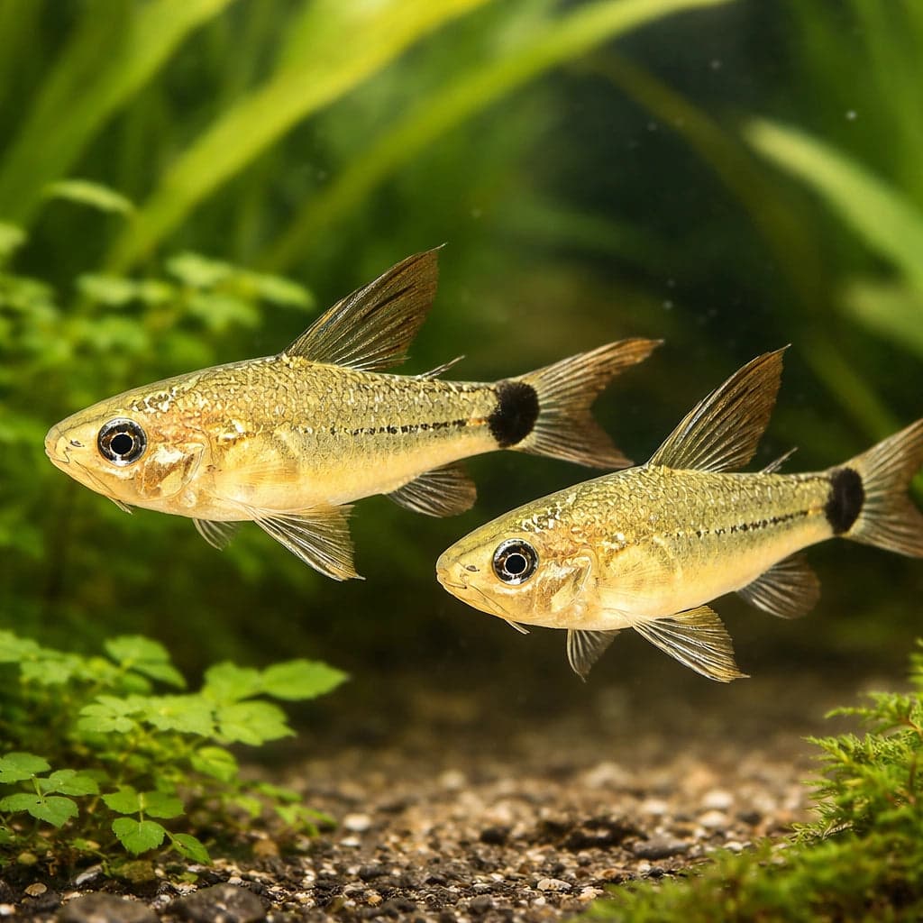 A Tailspot Pygmy Catfish in the smaller scale typical of pygmy corydoras species