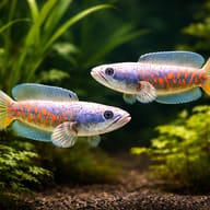 Peacock Snakehead (Channa pulchra) in planted covered aquarium — representative image - view 2