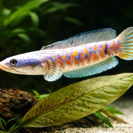 Peacock Snakehead (Channa pulchra) side profile with red spotting — representative image - view 4