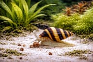 Anentome helena assassin snail beside Raubschnecken-VITAL feeding granules - view 4