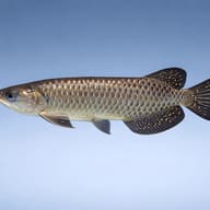 Australian Bonytongue (Scleropages jardinii) side view with metallic scales — representative image - view 3