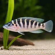 Barred Lamprologus scale view for adult size planning — representative image - view 4