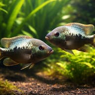 Barton's Cichlid (Herichthys bartoni) - pair view — representative image - view 2