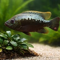 Barton's Cichlid (Herichthys bartoni) - scale view — representative image - view 4