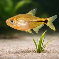 Beacon Fish (Hemigrammus ocellifer) — close view showing fin and scale detail — representative image - view 4