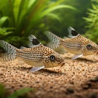 Leopard Cory group in a planted community aquarium — representative image - view 3
