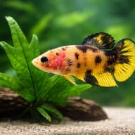 Female Betta — betta fish temperature — Betta Fighter fish UK — close view showing fin and scale detail - view 4