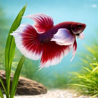 Betta spl. male plakat big ears mix — betta fish temperature — Betta Fighter fish UK - view 4