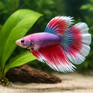 Betta paradise mixed colors 1,9 l — close view showing fin and scale detail — representative image - view 4