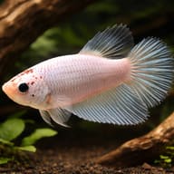 Betta spl. female Halfmoon White XL — representative image - view 1