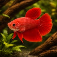 Betta spl. female SuperDelta red XL — representative image - view 1