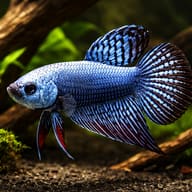 Betta spl. male Alien blue L — representative image - view 1