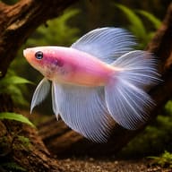Betta spl. male double tail white XL — representative image - view 1