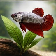Betta spl. male dragon plakat XL — close view showing fin and scale detail — representative image - view 4
