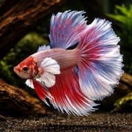 Betta spl. male halfmoon bicolor big ears XL — representative image - view 1