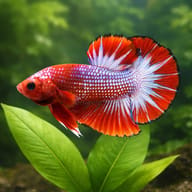 Hellboy Plakat Betta XL close view showing fin and scale detail — representative image - view 4