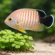 Bibespield Pygmy Angel M — close view showing fin and scale detail — representative image - view 4