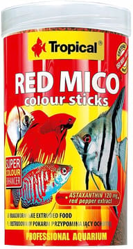 Tropical Red Mico Colour Sticks pack photographed against a white background - view 1