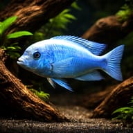 Blue Dolphin Cichlid — Lake Malawi Cichlids — representative image - view 1