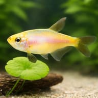 Blue Emperor - Gold — close view showing fin and scale detail — representative image - view 4
