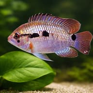 Port Acara Brown Cichlid (Cichlasoma portalegrense) - scale view — representative image - view 4