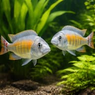 Brown's Mouthbrooder (Haplochromis brownae) - pair view — representative image - view 2