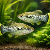 Butterfly Goodeid (Ameca splendens) pair-style planted aquarium scene — representative image - view 2