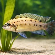 Chalinochromis species ndobhoi 4 — close view showing fin and scale detail — representative image - view 4