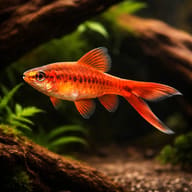 Barbus titteya long fin — Cherry Barb — Barbs UK — representative image - view 1