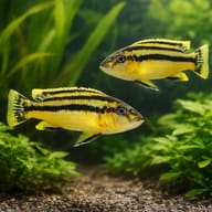 Chipokae Mbuna — pair in a planted aquarium — representative image - view 2