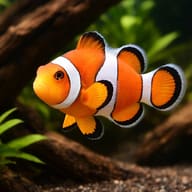 Clown anemonefish - Marine Aquarium Livestock (Amphiprion ocellaris) — Clown Anemonefish — representative image - view 1