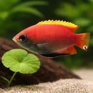 Colisa sota red 4 — close view showing fin and scale detail — representative image - view 4