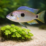 Copadichromis pleurostigma yellow 4 — close view showing fin and scale detail — representative image - view 4