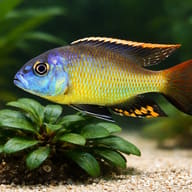 Copadichromis tetrastigma 4 — close view showing fin and scale detail — representative image - view 4