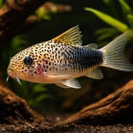 Smudge Spot Cory (Corydoras similis) on smooth sand — representative image - view 1