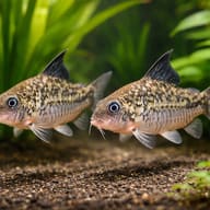 Corydoras sodalis — pair in a planted aquarium — representative image - view 2