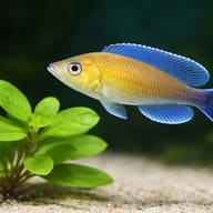 Cyprichromis lept. jumbo turquise flame 3 — close view showing fin and scale detail — representative image - view 4
