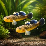 Desert Goby — pair in a planted aquarium — representative image - view 2