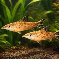 Dianema urostriata XL — pair in a planted aquarium — representative image - view 2
