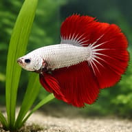 Dragon Scale Betta — close view showing fin and scale detail — representative image - view 4