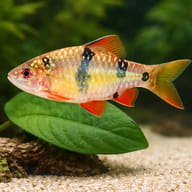 Everetts Barb — close view showing fin and scale detail — representative image - view 4