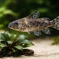 False Upside-Down Catfish — close view showing fin and scale detail — representative image - view 4