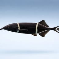 Elephantnose Fish (Gnathonemus petersii) side profile showing sensitive chin appendage — representative image - view 3