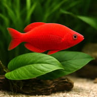 Lake Kurumoi Rainbowfish (Melanotaenia parva) among aquatic plants — representative image - view 4