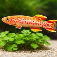 Gardner's Killifish Akure — close view showing fin and scale detail — representative image - view 4