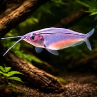 Glass catfish (Kryptopterus bicirrhis) — representative image - view 1